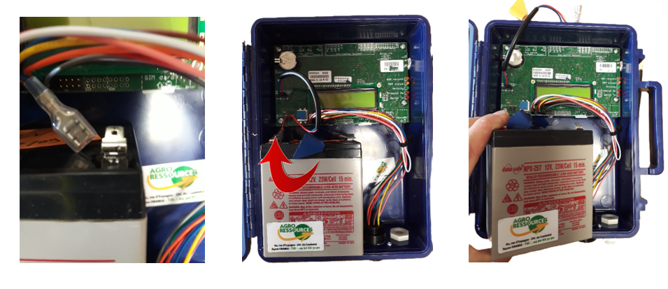 comment enlever batterie r2DX