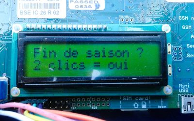 Arrêter votre Monitor R2-DX une fois la saison terminée
