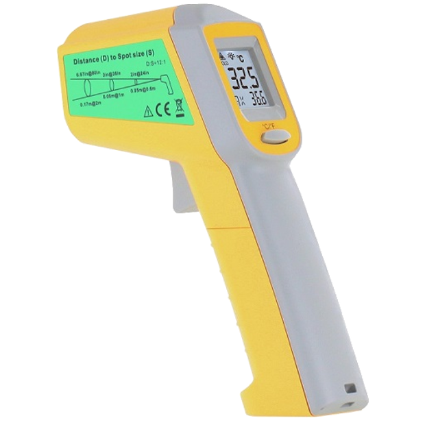 Thermomètre alimentaire infrarouge à visée laser 